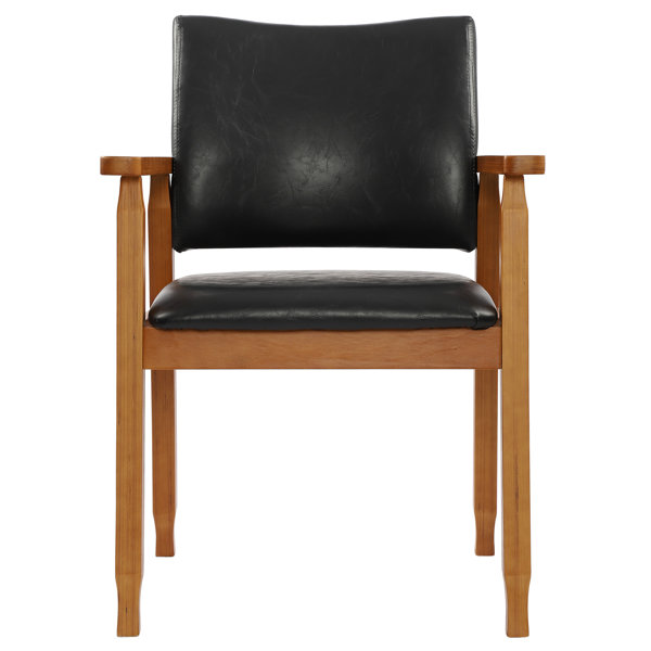 Andover Mills™ Salzer Solid Back Arm Chair & Reviews Wayfair